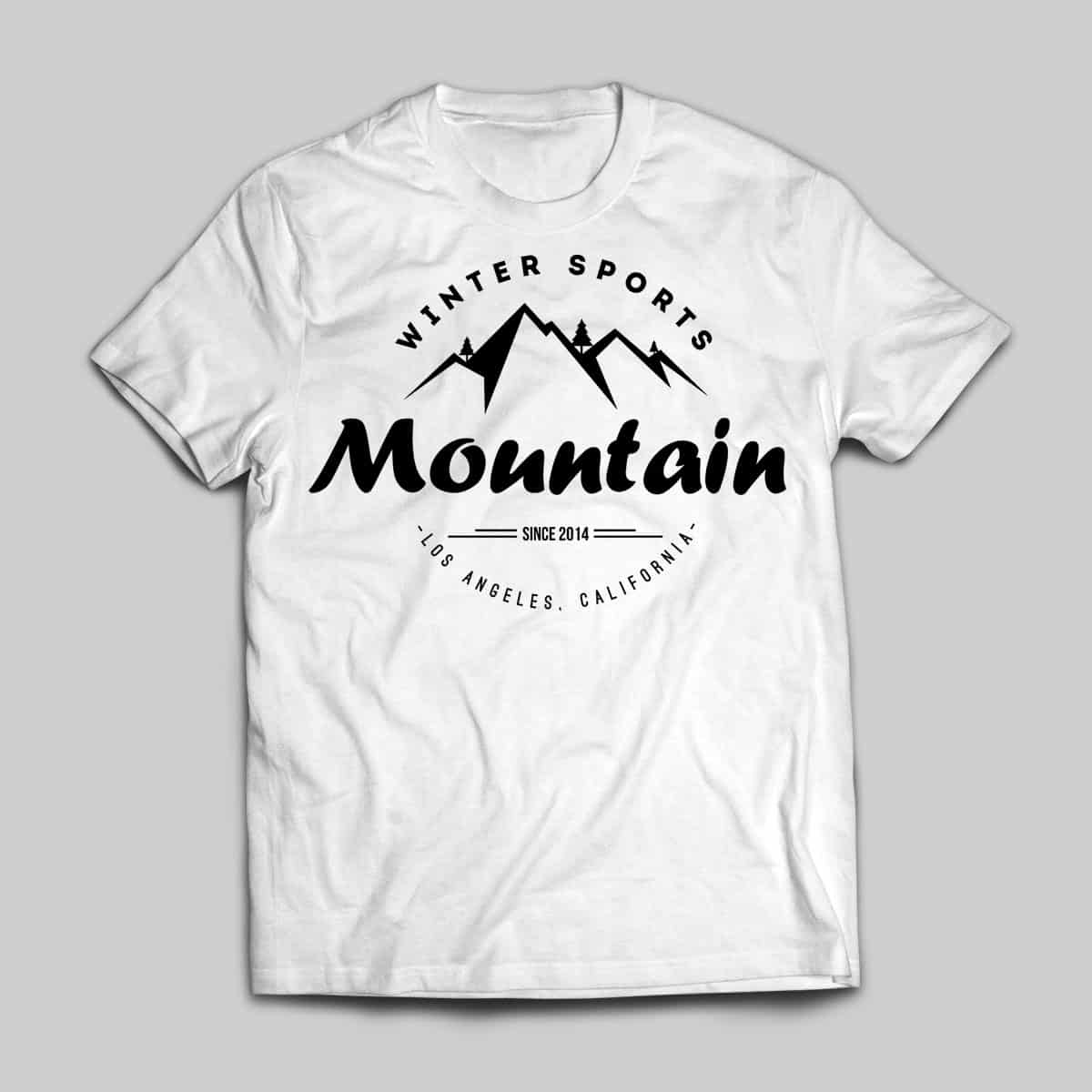 Mountain T-Shirt - Virtue Theme